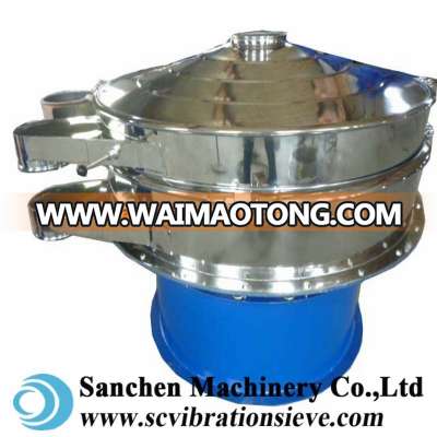 Hot sale 800mm oscillating screen stainless steel industrial round sand vibrating sieve