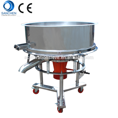 Open design solid-liquid separation ceramic vibrating sieve