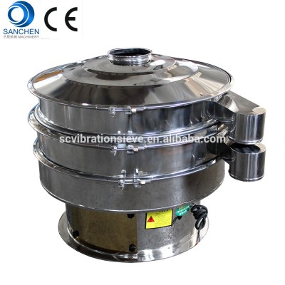 Xinxiang sanchen ultrasonic vibrator screen sieving for corn starch