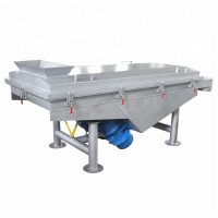 Factory direct sale linear sifter vibrating separator sieving machine