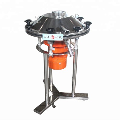 small size high frequency vibrating screen for herbal particles