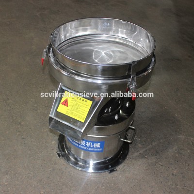 customized stainless steel circular mobile 450 vibration filter sieve