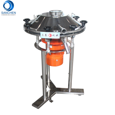 stainless steel small size high frequency vibrating screen for purple potato starch