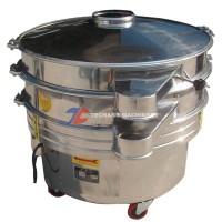 Stainless steel rotary vibrating screen/ circular vibrating sieve for starch